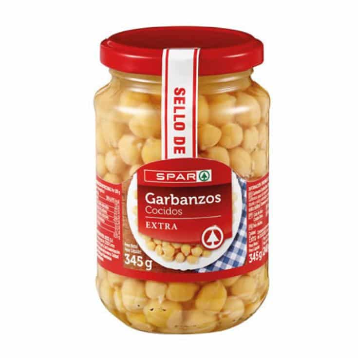 Garbanzos Cocidos SPAR 345g image 0