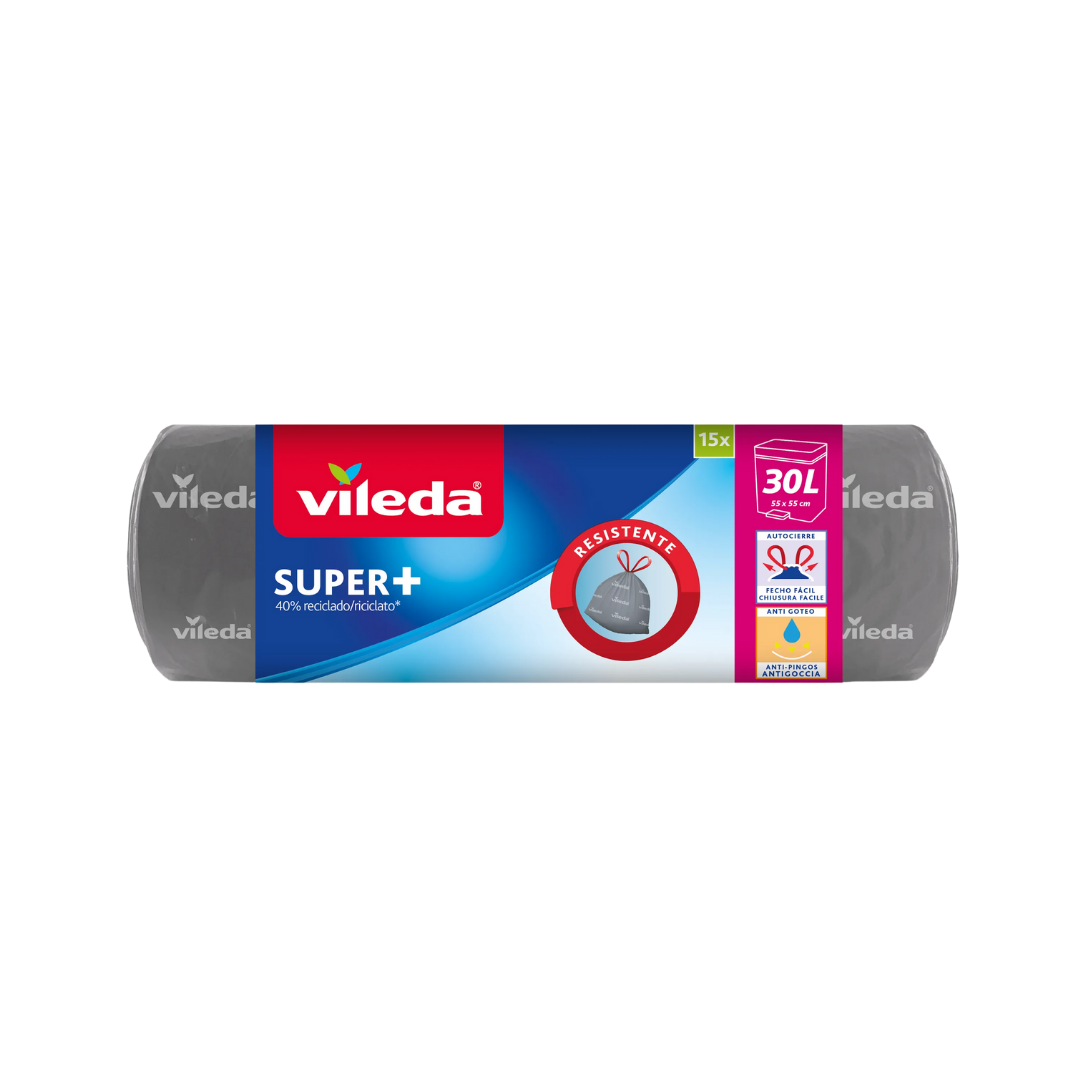 Bolsas de Basura Vileda Super 30L 15u image 0