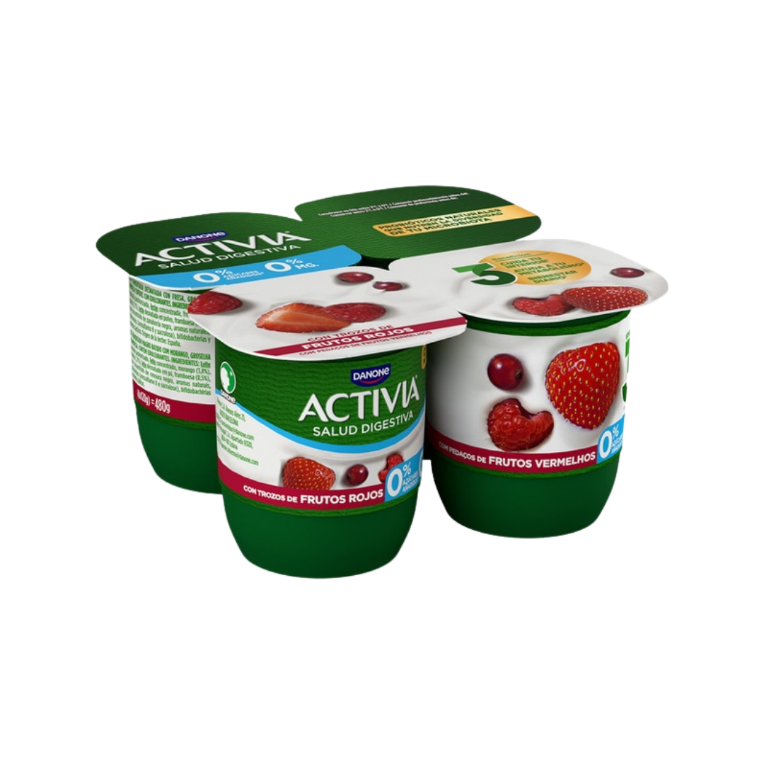 Activia 0% con Frutos Rojos image 0