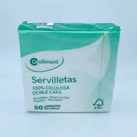 Servilletas 100% Celulosa Doble Capa Coaliment image 0