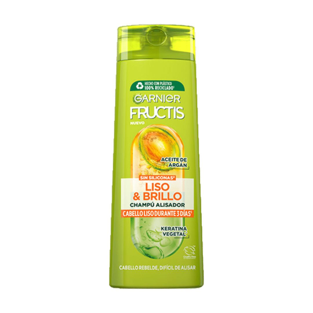Fructis Champú Liso & Brillo image 0
