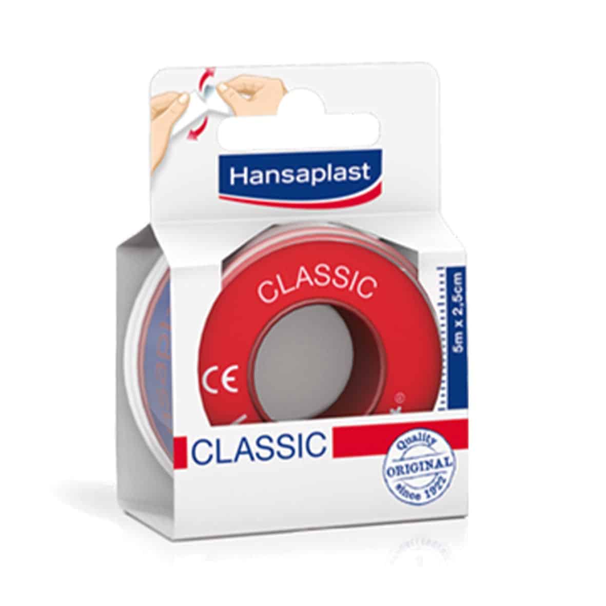 Esparadrapo Hansaplast Classic 5m x 2,5cm image 0