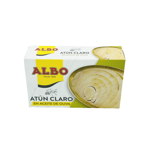 Atún Claro en Aceite de Oliva Albo 112g image 0