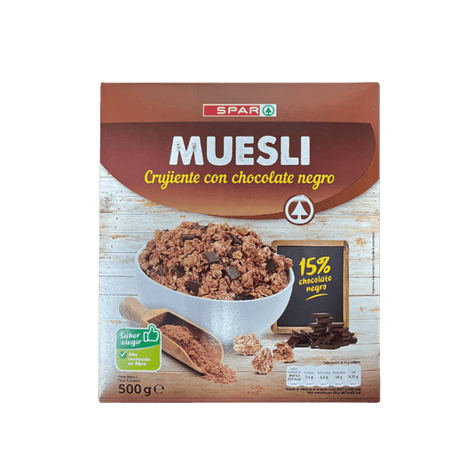 Muesli Crujiente con Chocolate Negro SPAR