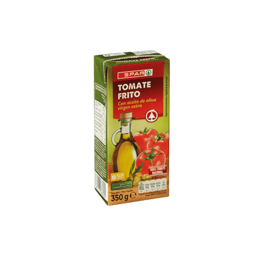 Tomate Frito con Aceite de Oliva Virgen Extra SPAR 350g