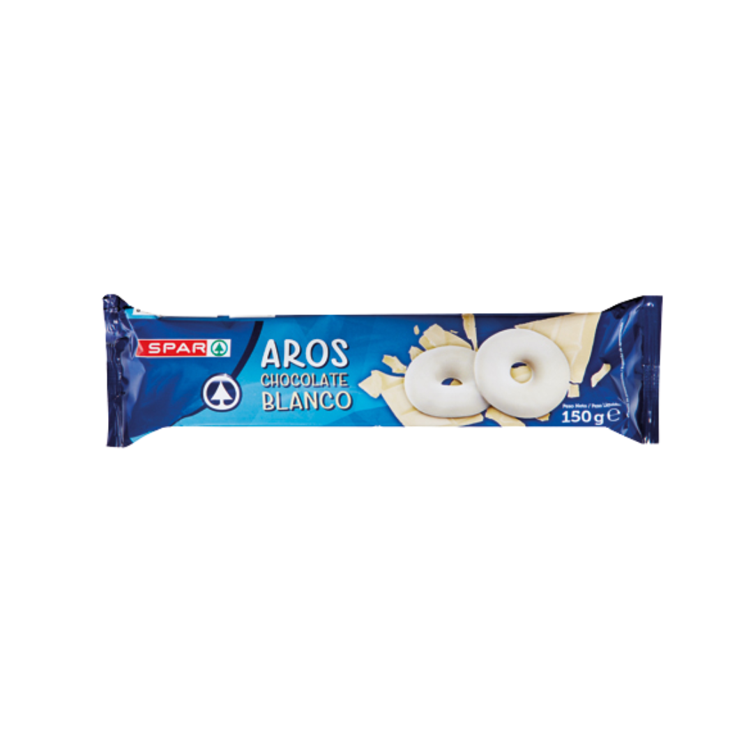 Aros de Chocolate Blanco SPAR