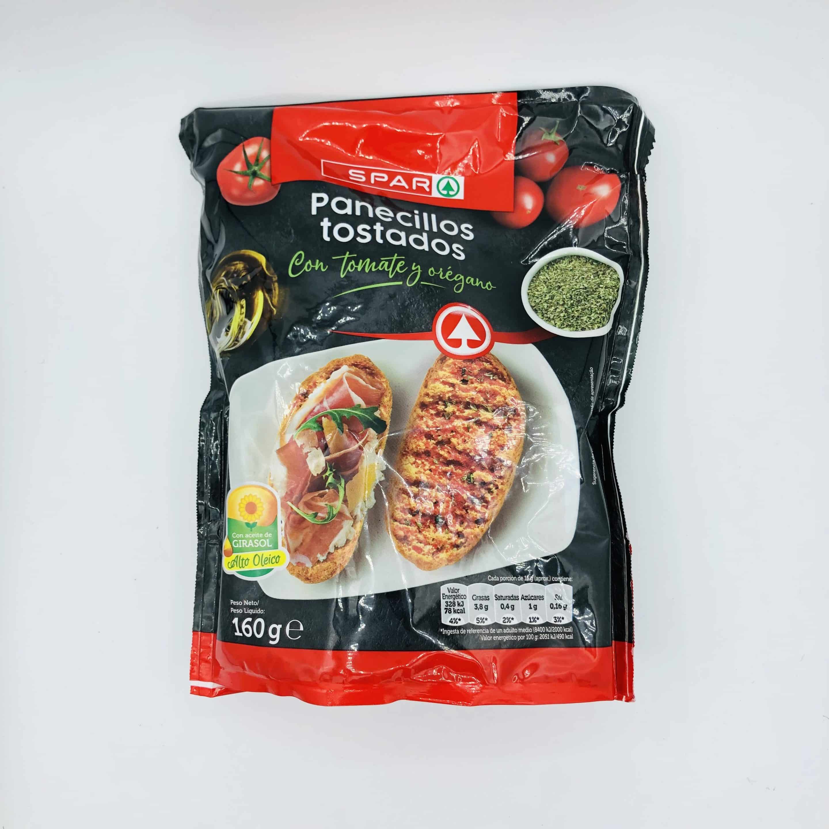 Panecillos Tostados con Tomate y Orégano SPAR