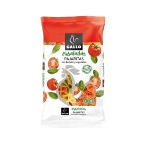 Gallo Pajaritas con Tomate y Espinacas