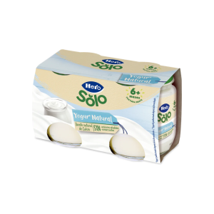 Hero Solo Yogur Natural 2x120g
