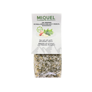 Sal Miquel de Mallorca con Ajo y Perejil Ecológicos