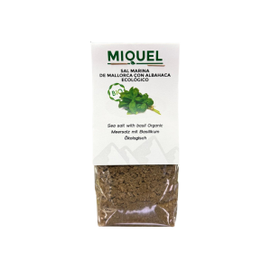 Sal Miquel de Mallorca con Albahaca Ecológica