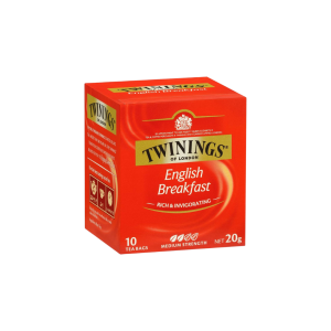 English Breakfast Tea Twinings 10s