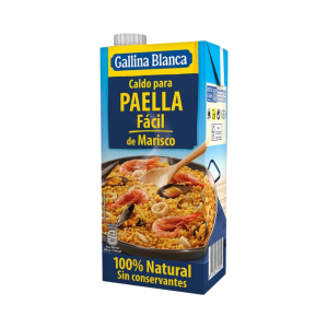 Caldo para Paella de Marisco Gallina Blanca 1L