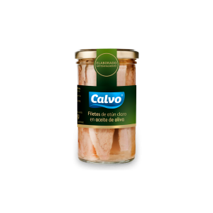 Filetes de Atún en Aceite de Oliva Calvo 250g
