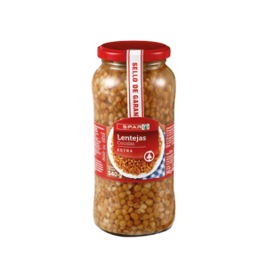 Lentejas Cocidas SPAR Tarro 560g