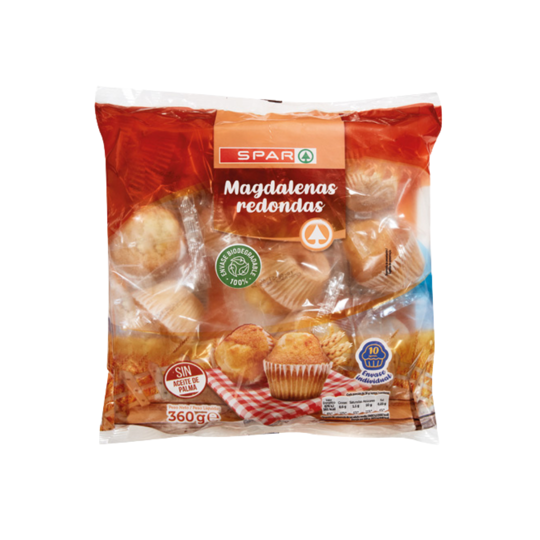 Magdalenas Redondas SPAR 360g