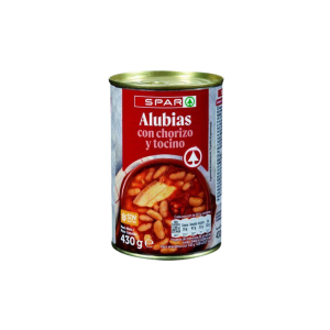Alubias con Chorizo y Tocino SPAR