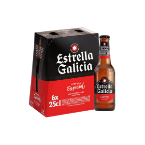Cerveza Estrella Galícia 6x25cl