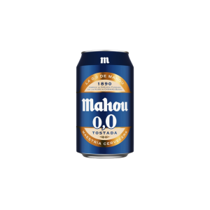 Cerveza Mahou 0,0 Tostada 33cl