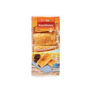 Napolitanas Rellenas de Cacao SPAR 320g