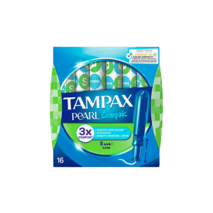 Tampax Pearl Compak Super 16u