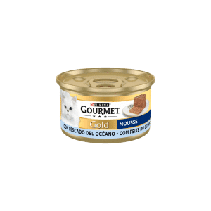 Purina Gourmet Gold Mousse Pescado del Océano 85g