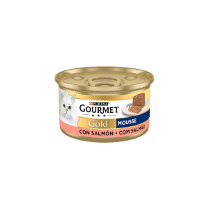 Purina Gourmet Gold Mousse Salmón 85g