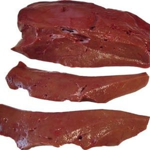 Filetes de Hígado de Ternera 500g aprox