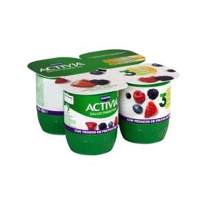 Activia con Frutos del Bosque