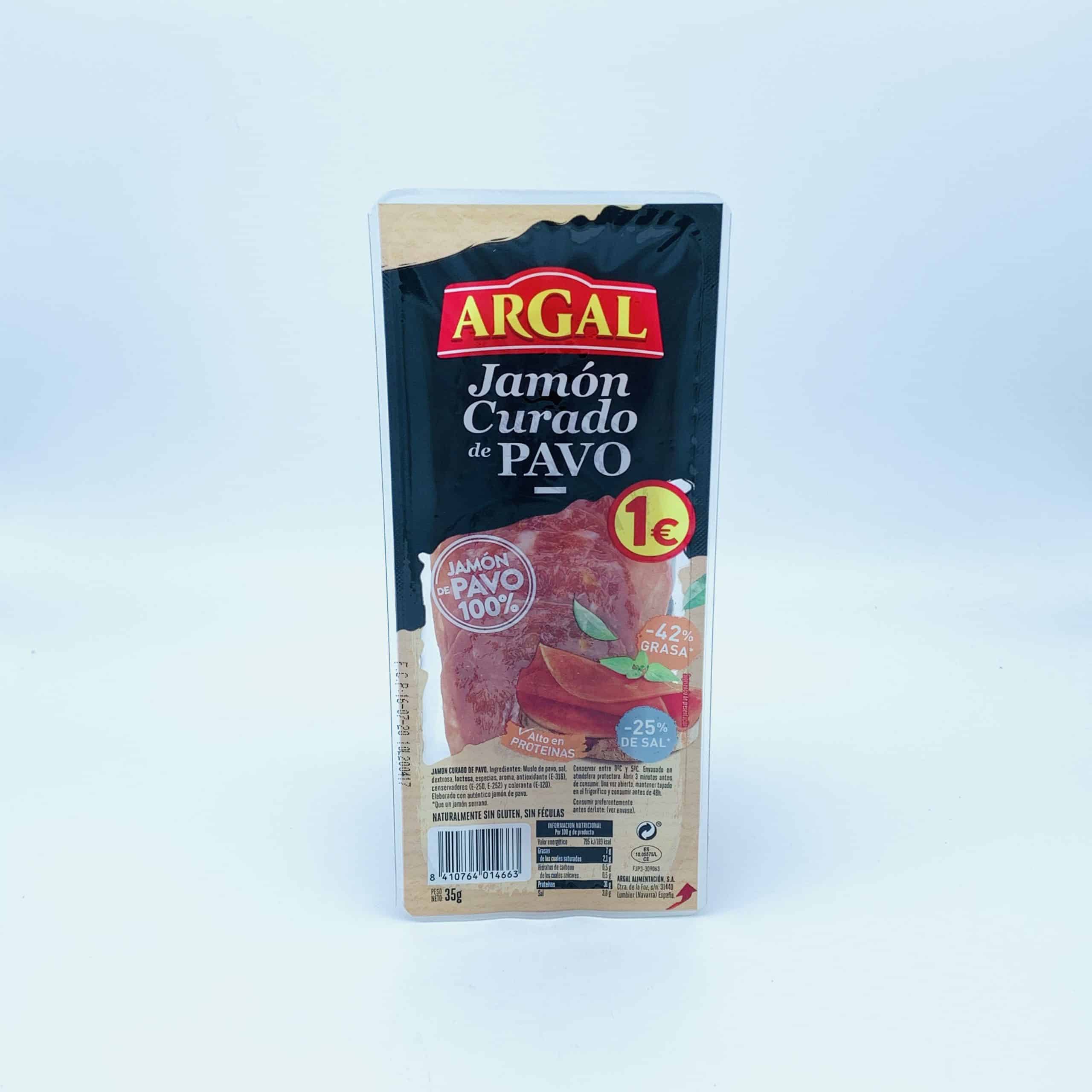 Jamón Curado de Pavo Argal