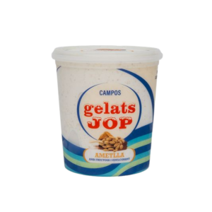 Helado de Almendra con Fructosa y Edulcorante Jop