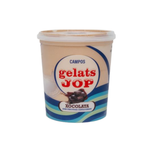 Helado de Chocolate con Fructosa y Edulcorante Jop