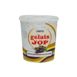 Helado de Menta con Trozos de Chocolate Jop