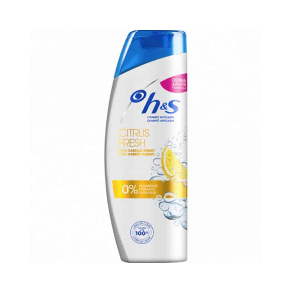H&S Champú Anticaspa Citrus Fresh 0%