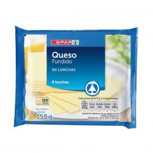 Queso Fundido en Lonchas SPAR