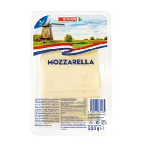 Queso Mozzarella en Lonchas SPAR