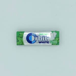 Chicle Orbit Hierbabuena White