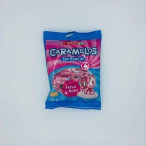 Caramelos SPAR Fresa Nata Sin Azúcar