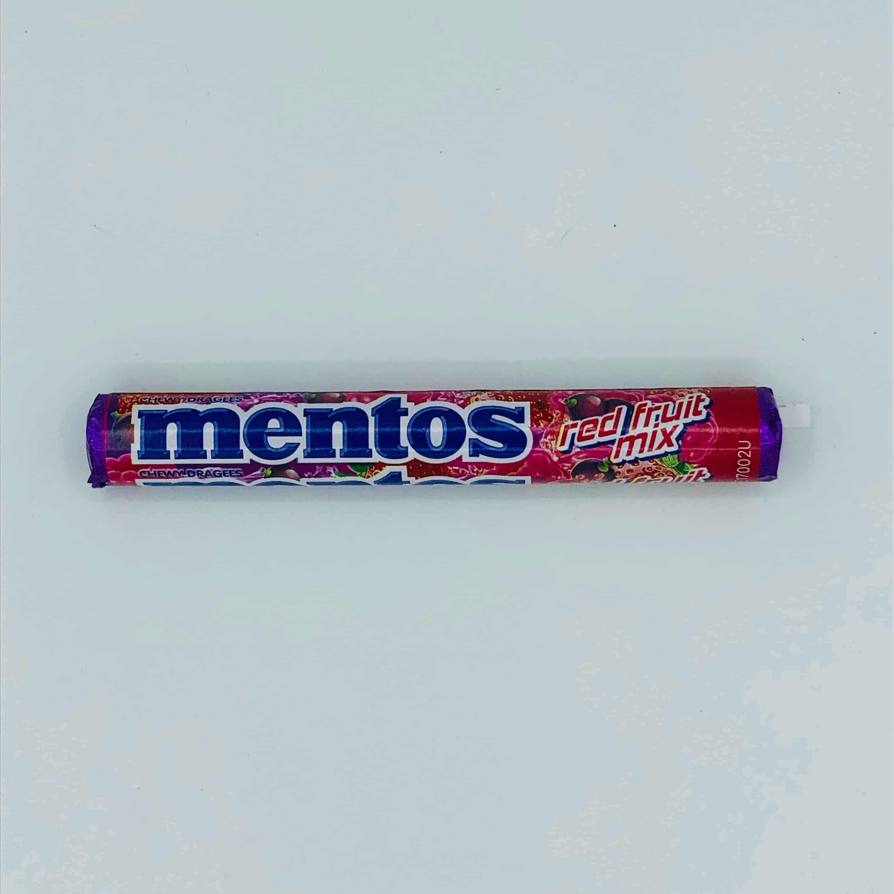 Caramelos Mentos Frutos Rojos
