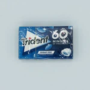 Chicle Trident 60 Menta 20g