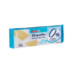 Barquillos de Nata SPAR Sin Azúcar