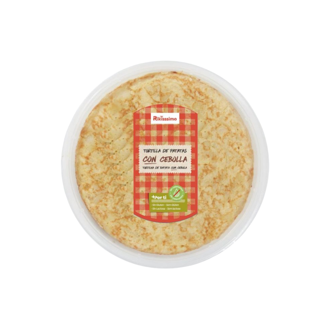 Tortilla de Patatas con Cebolla