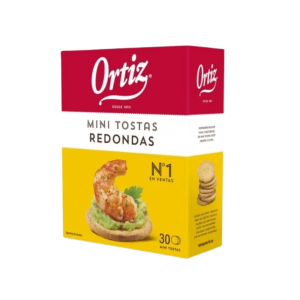 Mini Tostas Redondas Ortiz