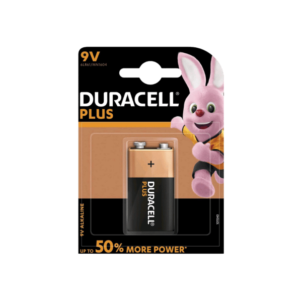 Duracell Pilas 9V 6LR61