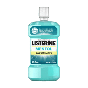 Listerine Mentol Sabor Suave 500ml