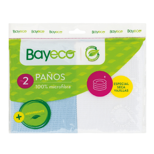 Paño Seca Vajilla Bayeco 2u