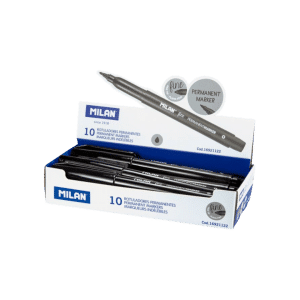Milan Rotulador Permanente Fino Negro