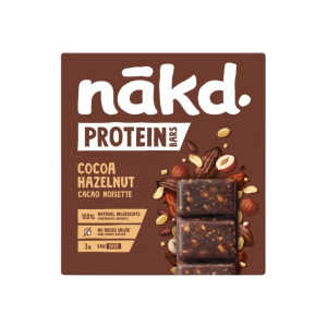 Barritas de Cacao y Avellanas Nakd 4u